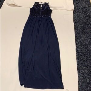 BNWOT Beautiful Blue Sequined Dress